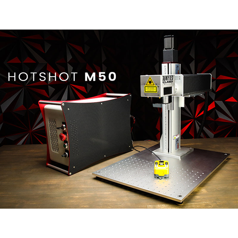 Unified Hotshot M50 Faserlasergravursystem 50 W