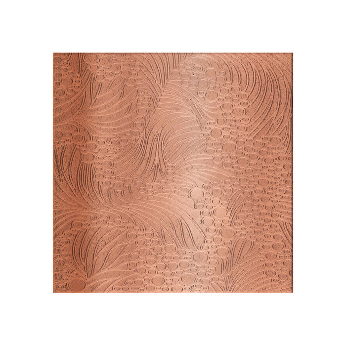 Placa patrón de acero con diseño de ondas Durston 2102