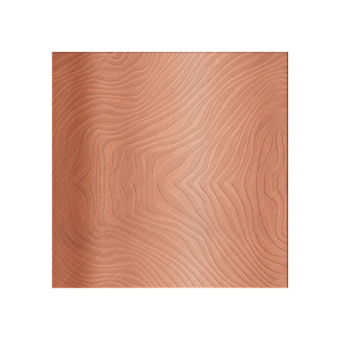 Placa patrón de acero con diseño de ondas Durston 2104