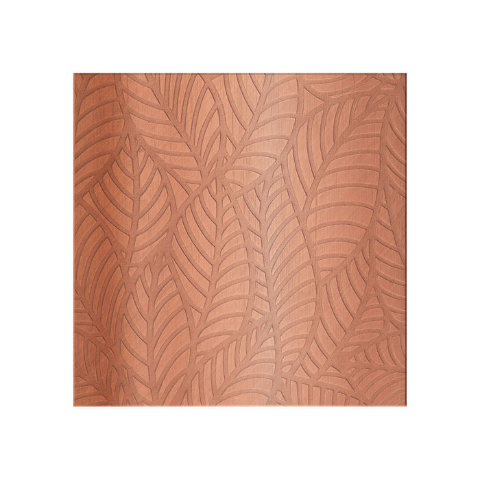 Placa patrón de acero de diseño botánico Durston 2118