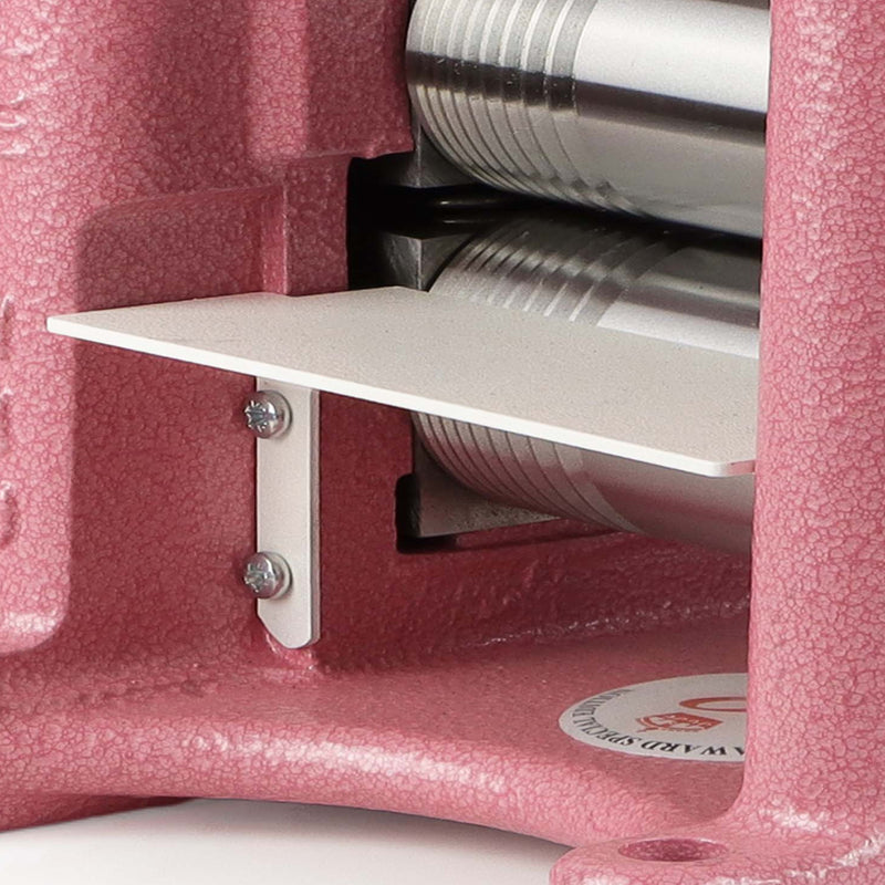 Durston 2561 Agile Elite C140 Pink Edition Combo Rolling Mill with Reduction Gear & Extension Rolls