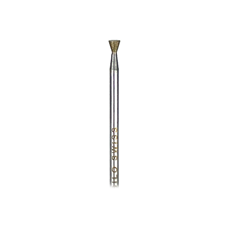 AGILO DIACORE Inverted Cone Diamond Sintered Bur 3mm on 3/32" Shanks
