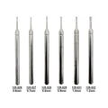 AGILO MAXDETAIL Carbide Cylinder 0.6mm-1.2mm Cross-Cut Burs on 3/32" Shanks - 0.6mm