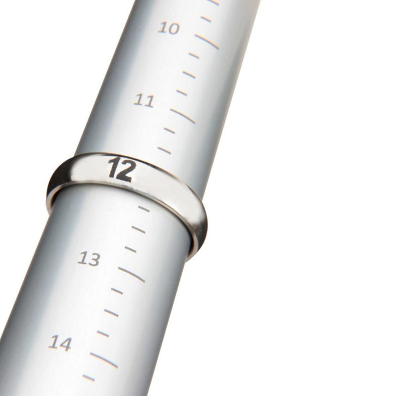 Durston 1525US PrecisionFit Steel Marked Ring Mandrel With Groove USA Sizes 1-16