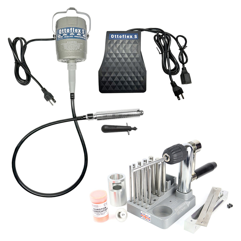 Durston 1312 Quad Jump Ringer and Ottoflex S Flex Shaft Combo-110V