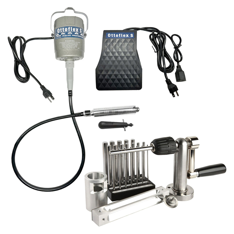 Durston 1312 Quad Jump Ringer and Ottoflex S Flex Shaft Combo-110V