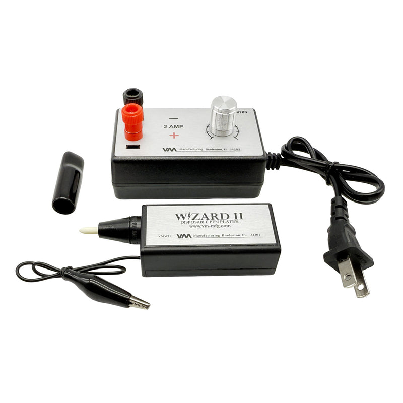 VM Manufacturing 2 AMP Disposable WIZARD II Pen Plating Machine