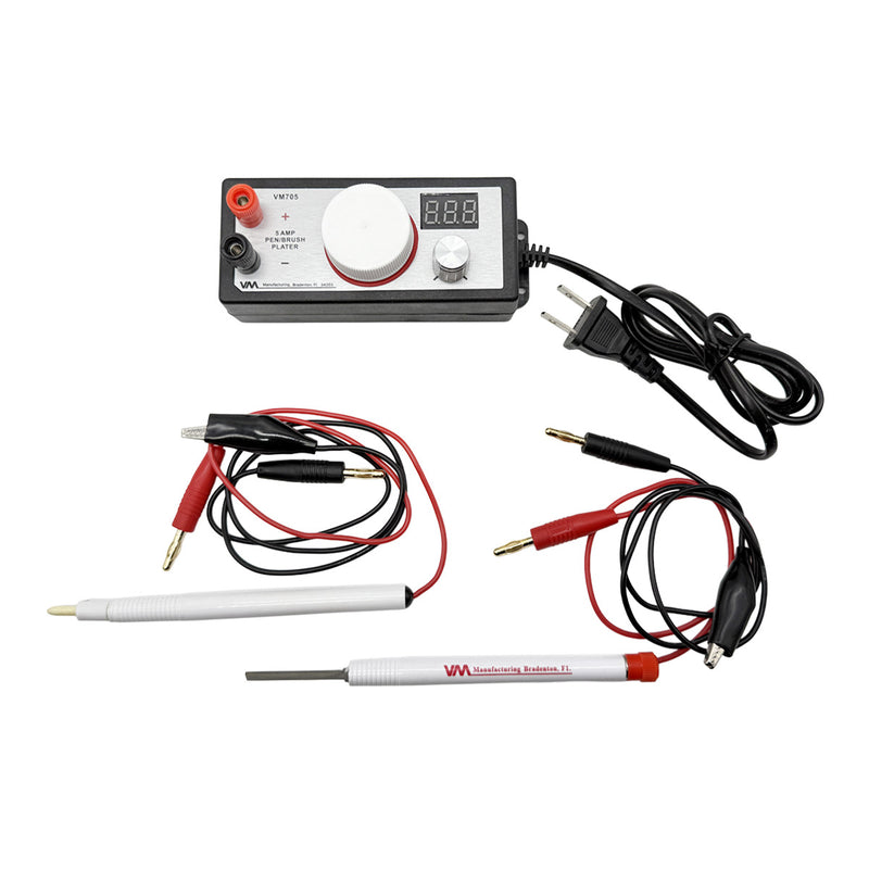 VM Manufacturing 5 AMP Pen/Brush Plating Machine