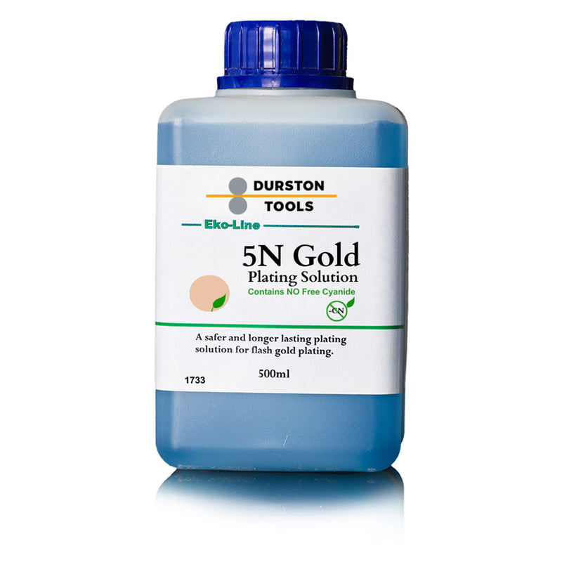 Durston Gold Plating Solutions-14K, 18K, 24K & Rose (Pink) Gold-500ml