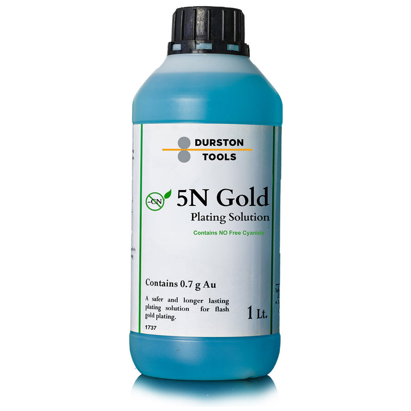 Durston Gold Plating Solutions-14K, 18K, 24K & Rose (Pink) Gold-1000ml