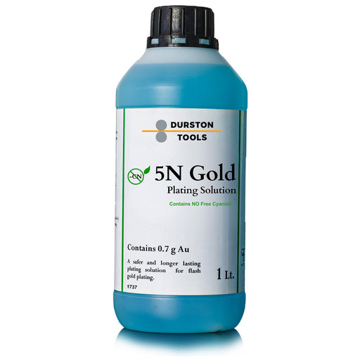 Soluzioni per placcatura in oro Durston - oro 14K, 18K, 24K e rosa (pink) - 1000ml