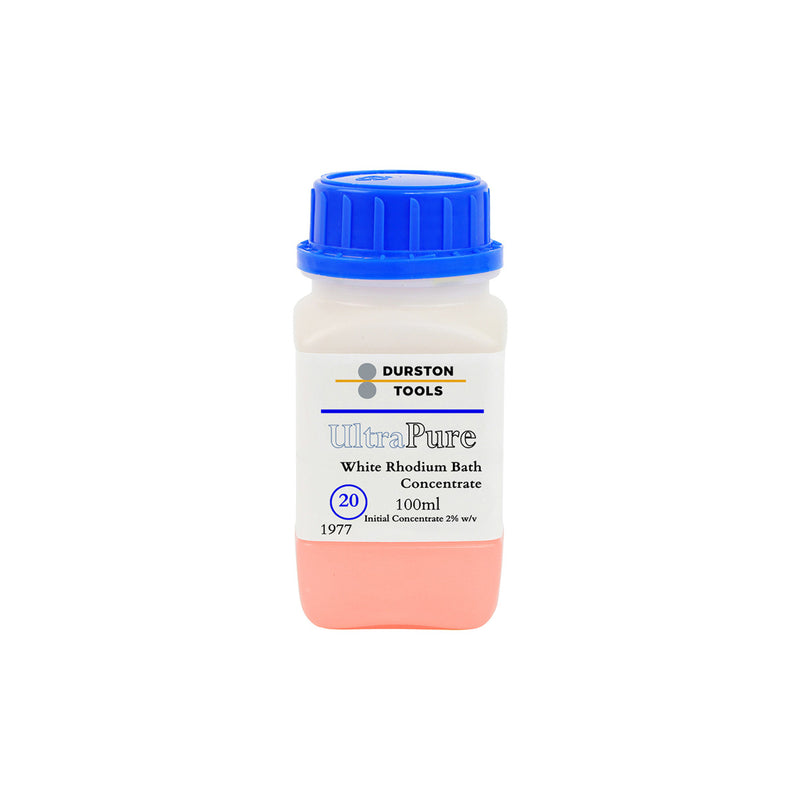 Durston 1977 Ultra-Pure White 2 Gram Rhodium Bath Concentrate