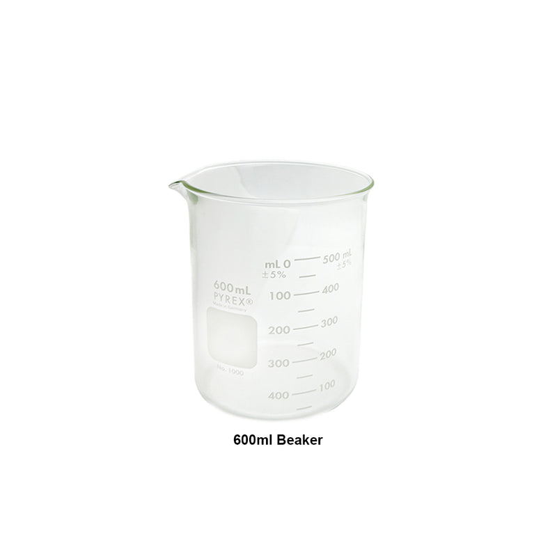 Pyrex Beakers and Beaker Covers