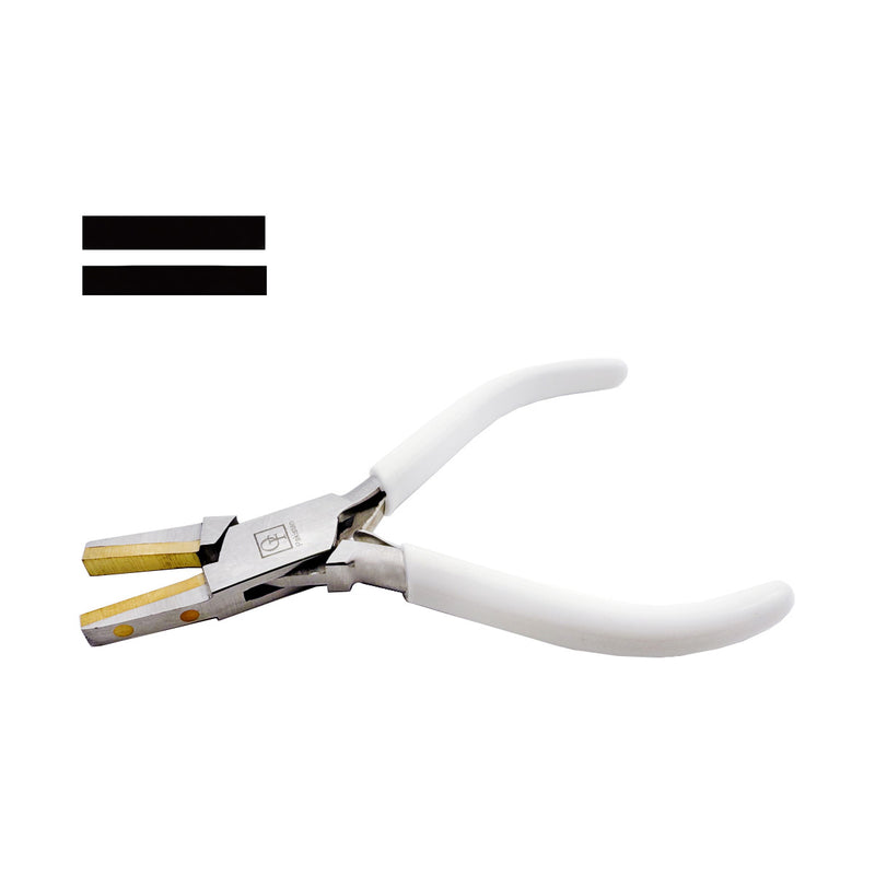 Brass Lined Flat Nose Pliers