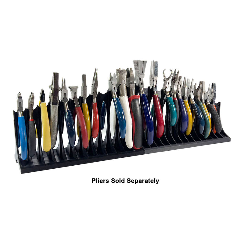 Multi-Pliers Jeweler's Plier Holder & Organizer for 24 Pliers