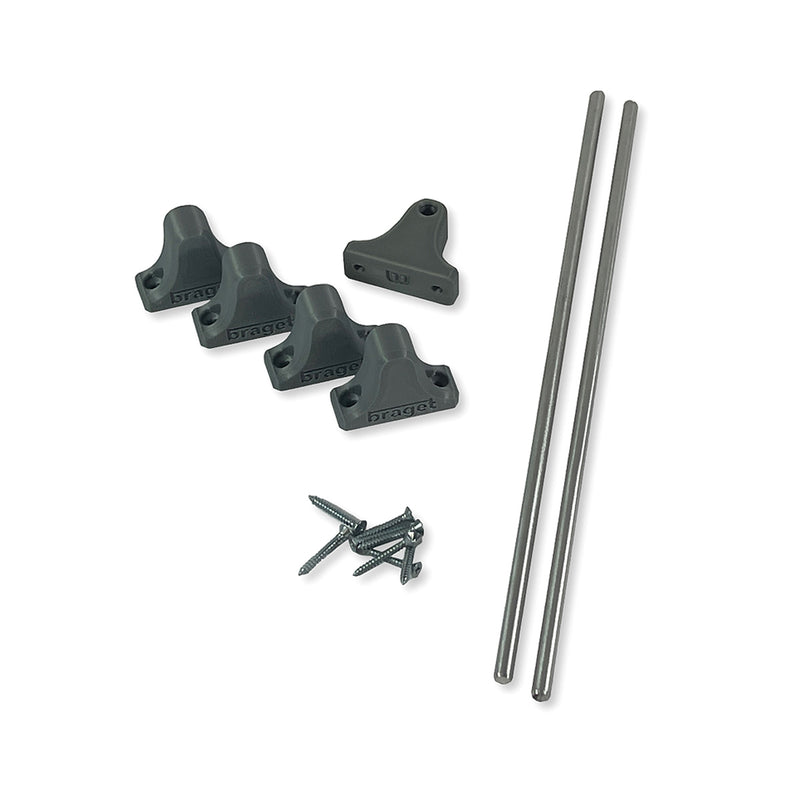 BRAGET Pliers Holder & Organizer for Side Bench or Wall Mount