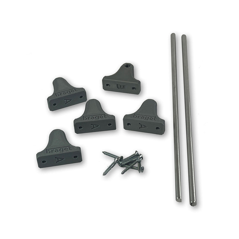 BRAGET Pliers Holder & Organizer for Side Bench or Wall Mount