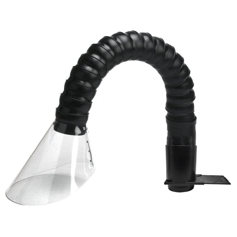 Quatro AA006 Flexibler Absaugarm mit Abzugshaube und Schiebeventil