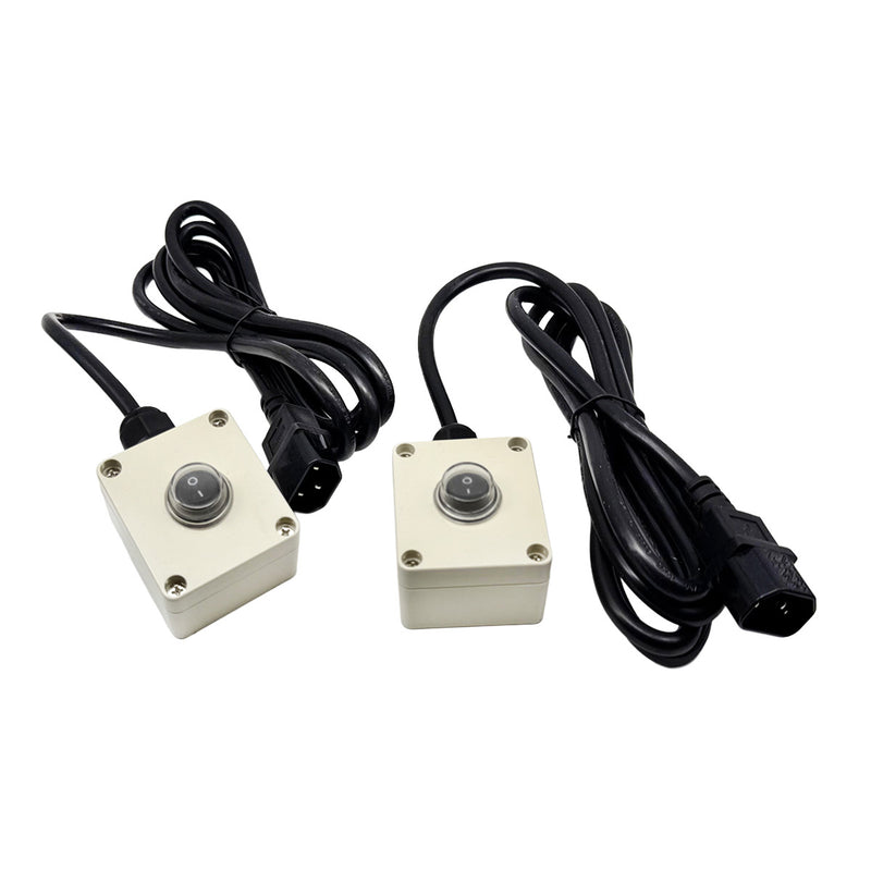 Interruptor manual remoto de encendido/apagado de 2 estaciones Quatro AA012