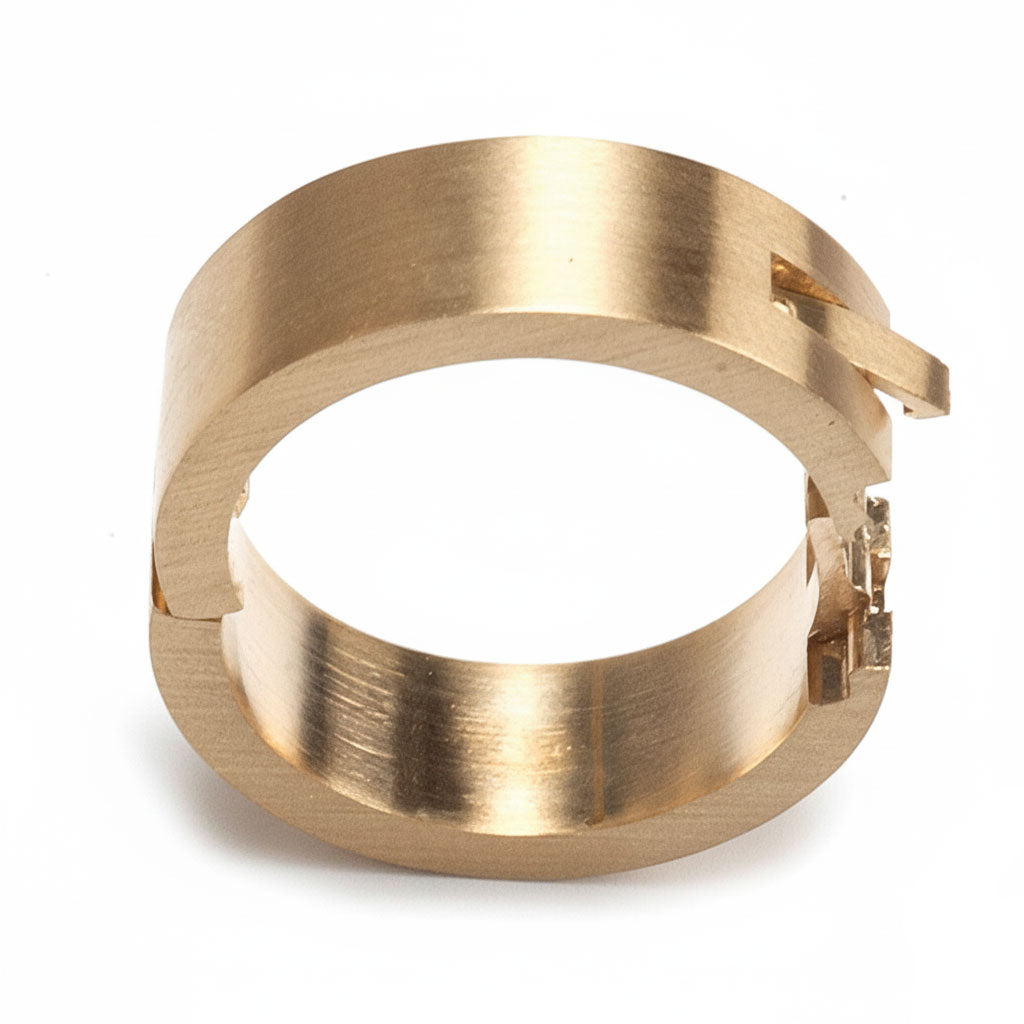 14kgf スーパースイス　トップ Gold CLIQ Superfit Ring Shanks 6.0mm Wide | 14K Yellow & White