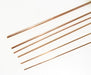 14K Pink Gold Round Wire - Sold in 3" Lengths - Otto Frei