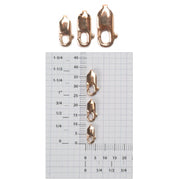 14K Pink (Rose) Gold Lobster Claw Clasp 13.75 x 5.25mm - Otto Frei