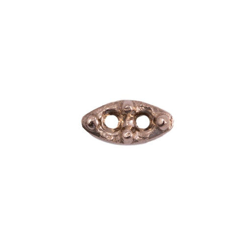 14K White 2.5 x 5mm Trim Setting for 2 Stones 0.1-.015 Pt - Otto Frei