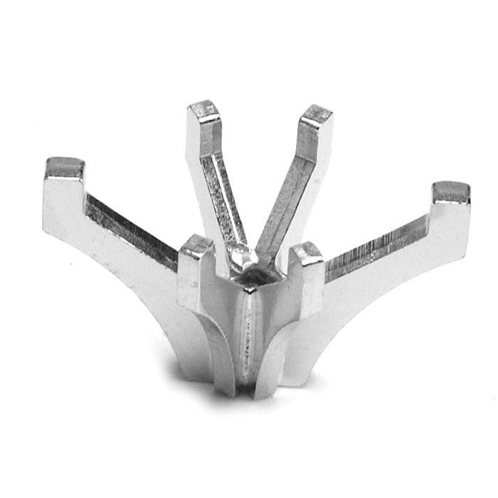 14K White & Platinum Marquise 6-Prong Die Struck - Otto Frei