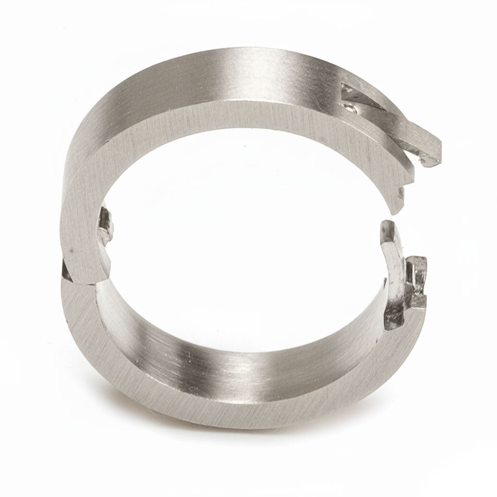 Gold CLIQ Superfit Ring Shanks 4.0mm Wide | 14K Yellow & White
