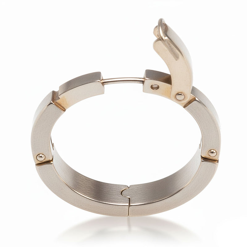 Gold & Platinum Finger Fit Expandable Ring Shank 3x3mm