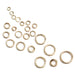 14K Yellow Gold Round Click & Lock Jump Rings-Sold by the Piece - Otto Frei