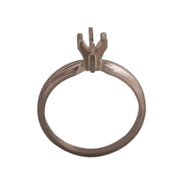 14KW, 14KW/14KY & Platinum Marquise Solitaire 6 x 3.5mm Center Stone 6-Prong Die Struck - Otto Frei