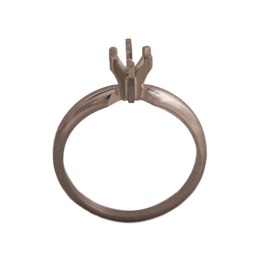 14KW, 14KW/14KY & Platinum Marquise Solitaire 6 x 3.5mm Center Stone 6-Prong Die Struck - Otto Frei
