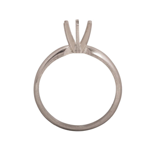 14KW, 14KW/14KY & Platinum Round Solitaire 5.5mm Center Stone 6-Prong Die Struck - Otto Frei