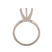 14KW, 14KW/14KY & Platinum Round Solitaire 8.5mm Center Stone 6-Prong Die Struck - Otto Frei