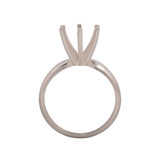 14KW, 14KW/14KY & Platinum Round Solitaire 8.5mm Center Stone 6-Prong Die Struck - Otto Frei