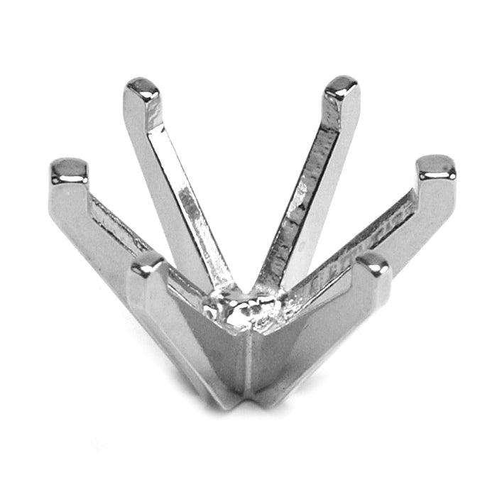 14KW & Platinum Oval 6-Prong Die Struck - Otto Frei