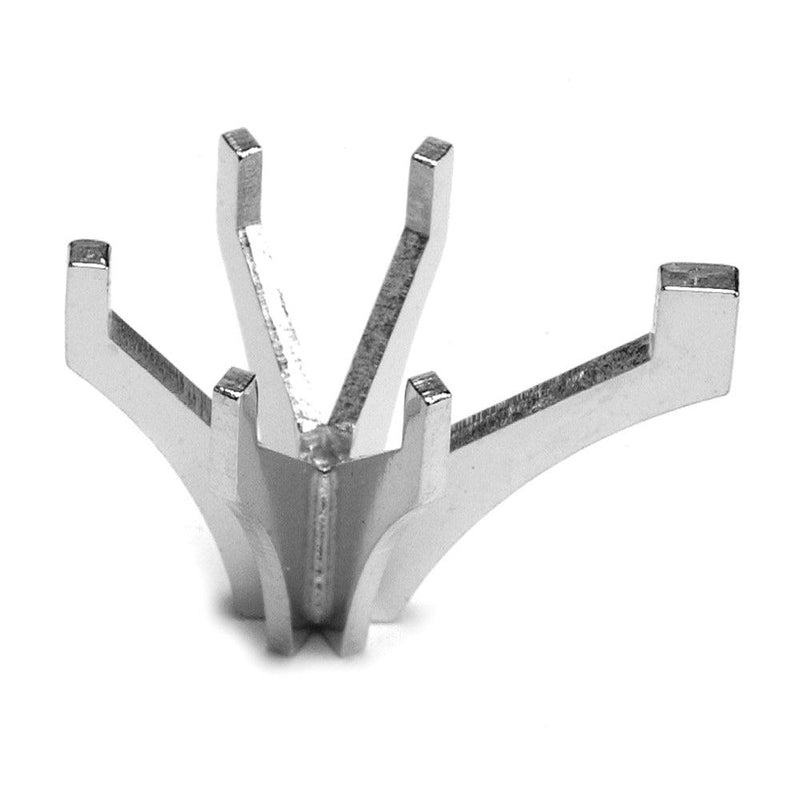 14KW & Platinum Pear Tiffany 6-Prong Die Struck - Otto Frei