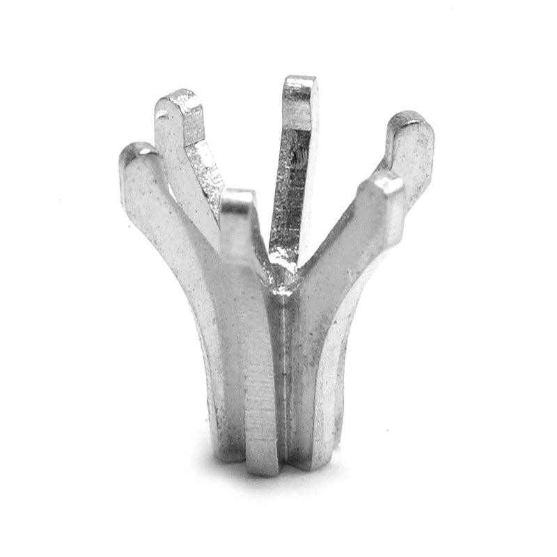 14KW & Platinum Round Tulip 6-Prong Die Struck - Otto Frei