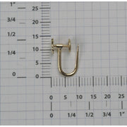 14KY & 14KW Ear Screws-Flat End - Otto Frei