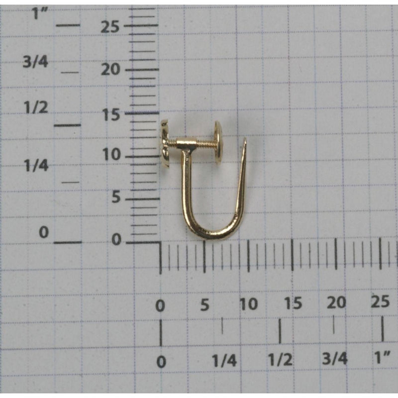 14KY & 14KW Ear Screws-Flat End - Otto Frei