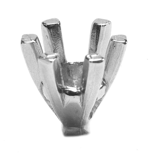 14KY, 14KW, 18KY, 18KW & Platinum Round Center Head 6-Prong Cast - Otto Frei