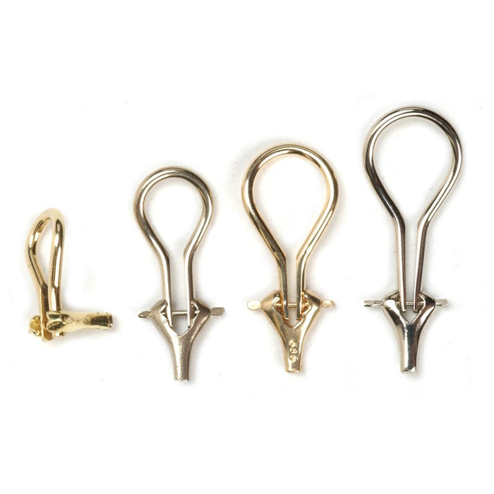 14KY, 14KW, 18KY & 18KW Omega Clips -Premium Quality | OttoFrei.com ...