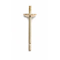 Gold Standard Weight Pearl & Stone Posts – 4.0mm Cup with Peg - 18K Yellow