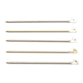 Gold- & Platin-Broschennadeln, 1 1/2" - Platin