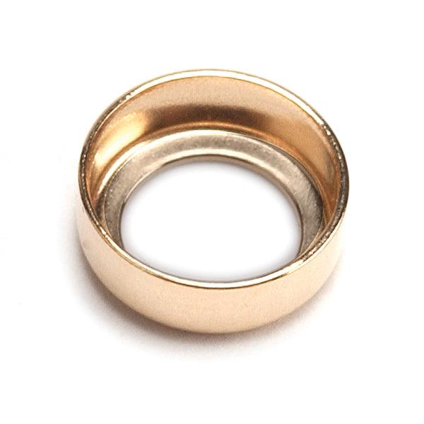 14KY, 14KW, 18KY & Platinum Round Low Base Bezel Die Struck - Otto Frei