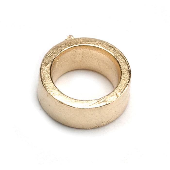 14KY, 14KW, 18KY & Platinum Round Low Straight Bezel Cast - Otto Frei