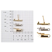 14KY, 14KW & 18KY Barrel Clasps - Otto Frei