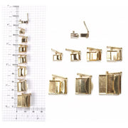 14KY, 14KW, & 18KY Open Box Solder-On Clasps - Otto Frei