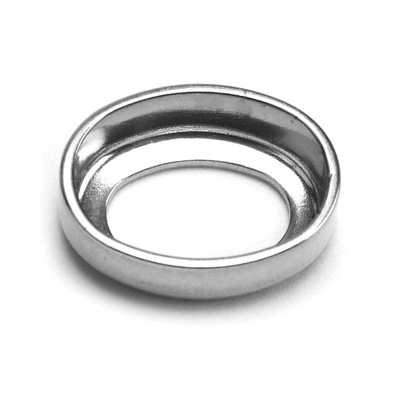 14KY, 14KW & 18KY Oval Bezel Low Base Die Struck - Otto Frei